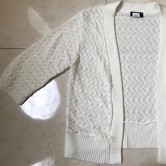 Fame Knit Works 3/4 Sleeve Shrug - Picture 6 of 7